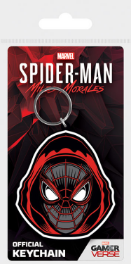 Klíčenka gumová Spider-Man - Miles Morales - Pyramid