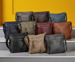Stylová dámská koženková crossbody kabelka Orniva, vínová