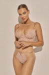 Měkká dámská podprsenka soft Kinga SC-1149 Bella růžovo-béžová 85B