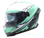 Integrální helma Xrc Loomis blk/trqs/dark green/wht - S / bílá