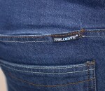 Pánské džíny na moto Trilobite Uptown skinny fit monolayer Aaa blue - 32 / modrá