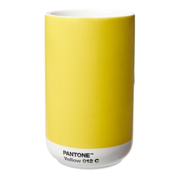 Pantone Keramická váza 0,5 l - Yellow 012 C