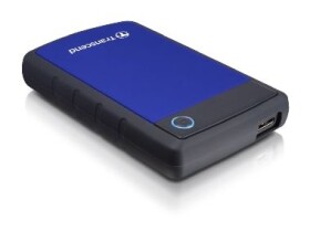 Transcend StoreJet 25H3 2TB externí HDD / 5400ot. / 2.5 / USB 3.0 / nárazuvzdorný / modrá (TS2TSJ25H3B)