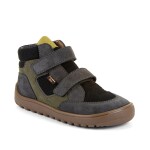 Dětské celoroční kotníkové barefoot boty UP HILL TEX GREY/BLACK Froddo G3110281-3 - 35
