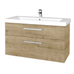 Dřevojas - Umyvadlová skříňka Q MAX SZZ2 105 - D09 Arlington / Úchytka T01 / D09 Arlington 331719A