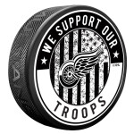 Mustang Puk Detroit Red Wings NHL Military Appreciation