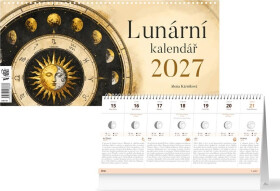 Kalendář 2027 stolní Lunární