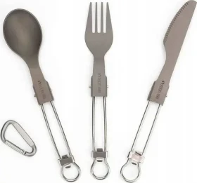 Rockland Titanium Tools / Sada příborů / Titan / Lžíce, vidlička, nůž (R169)