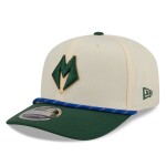 New Era Pánská kšiltovka Milwaukee Bucks NBA 2025-26 City Edition 9SEVENTY Stretch-Snap