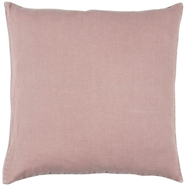 Ib Laursen Lněný povlak na polštář Dusty Pink 50 x 50 cm, růžová barva, textil