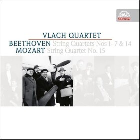 Beethoven &amp; Mozart: Smyčcové kvartety - 4 CD - kvarteto Vlachovo