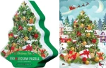 EUROGRAPHICS Puzzle v plechové krabičce Vánoční stromeček