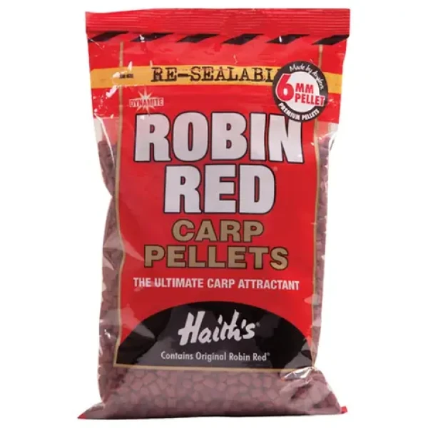 Dynamite Baits Pelety Robin Red Not Drilled Pellets 900g 6mm (DY081)