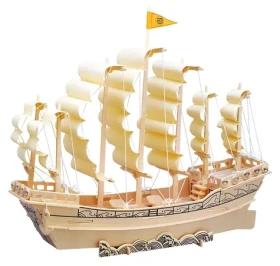 WOODCRAFT Dřevěné 3D puzzle Loď plachetnice P131