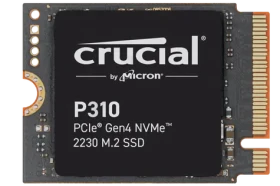 Crucial P310 2TB / M.2 2230 / PCIe Gen4 / R: 7000 MBps / W: 6100 MBps / MTBF: 1.5 mh (CT2000P310SSD2)