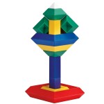 Kebo Toys Wedge it skládací pyramida základní barvy 15 dílků