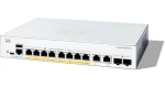 Cisco Catalyst C1200-8P-E-2G REFRESH / Switch / 8x GLAN / 2x SFP/GbE combo / 8x PoE+ 67W / fanless (C1200-8P-E-2G-RF)