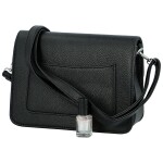 Stylová dámská koženková crossbody kabelka MaxFly Hanele, černá