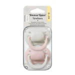 Tommee Tippee Newborn Girl / Silikonový dudlík / 0-2 m / 2 ks