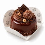 Cake star Podložka pod minidezert FLOWER bílá 3 × 3 cm 100ks
