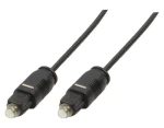 LogiLink černá / Optický audio kabel / Toslink - Toslink / 2 m (CA1008)