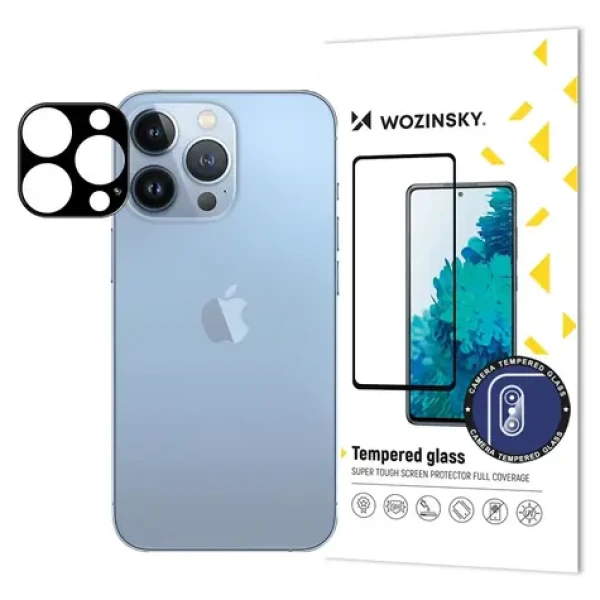 Wozinsky Full Camera Glass iPhone 16 Pro / Ochranné sklo fotoaparátu / Tvrzené sklo / 9H