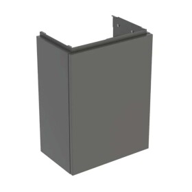 GEBERIT - Acanto Umyvadlová skříňka, 54x39x25 cm, 1 dvířka, panty L/P, lávová 503.001.JK.1