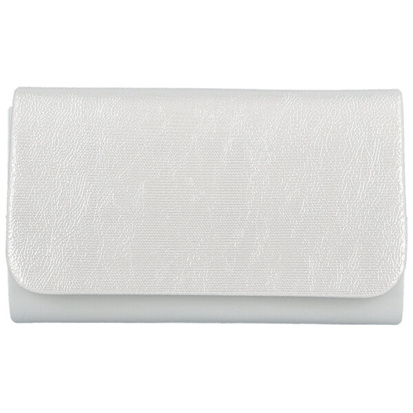 Módní dámská plesová kabelka Finella, bílá