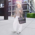 Kabelka Reisenthel Shopper e1 Smiley® grey