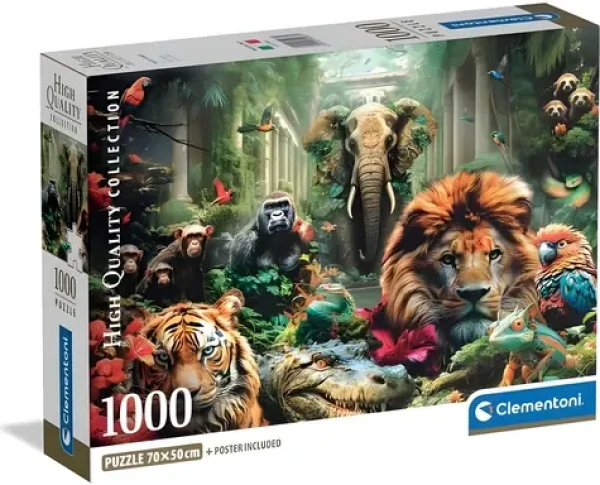 CLEMENTONI Puzzle Tajemná džungle