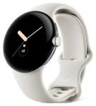 Google Pixel Watch LTE 41mm stříbrná, řemínek Chalk / Chytré hodinky / Sportovní řemínek / LTE (GA04305-GB)