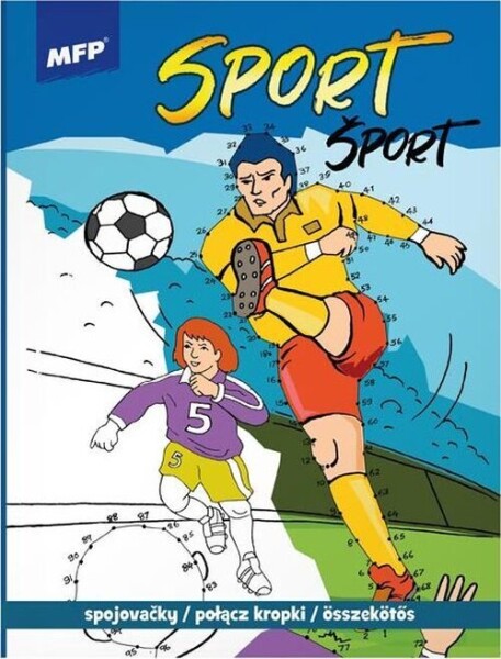 Omalovánky - spojovačky Sport 210x276/32s