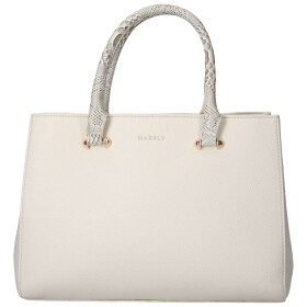 Trendy dámská koženková kabelka do ruky Sonia, béžová