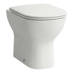Laufen - Lua Stojící WC, vario odpad, Rimless, bílá H8230820000001