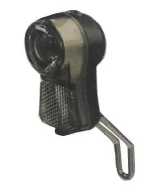 Pro-T Plus 7128 / Přední světlo na kolo / 30 Lux / 1x LED dioda / Uchycení na vidlici (T05047)