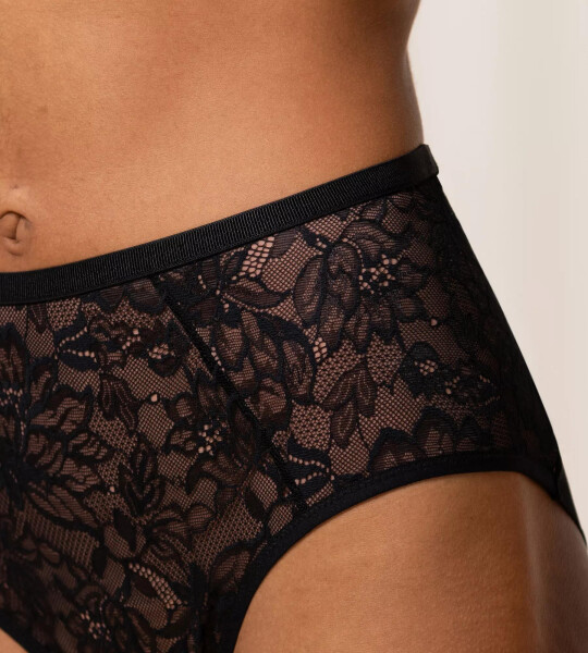 Kalhotky Amourette Charm Maxi01 černé - Triumph BLACK 48