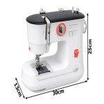 Verk Kompaktrní elektrický šicí stroj