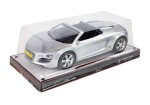 Mamido Natahovací autíčko kabriolet 1:18 stříbrné