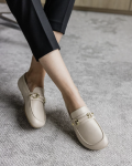 Shapen Versa 2.0 Beige Wide mokasíny