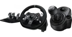 Logitech G920 Driving Force + Driving Force Shifter černá / Závodní volant s řadící pákou / PC / Xbox One (M-9066935)