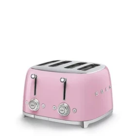 Smeg TSF03PKEU růžová / Topinkovač / 2000 W / 4 sloty / 4 topinky / 6 stupňů opečení (TSF03PKEU)