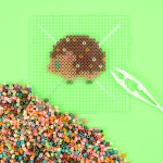 Zažehlovací korálky 12.000 ks v plastovém kufříku - Mellow pastel