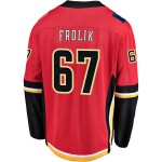 Fanatics Pánský Dres Calgary Flames #67 Michael Frolik Breakaway Alternate Jersey Distribuce: USA