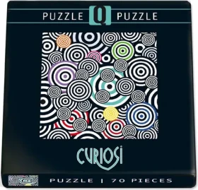 CURIOSI Čtvercové puzzle Q Shake: Vzor V
