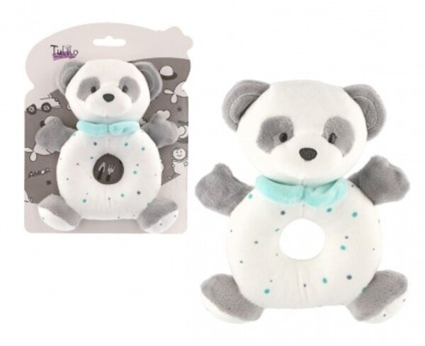 Chrastítko medvěd panda plyš