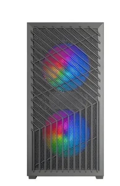 Tacens MARS MC-VORTEX černá / Počítačová skříň / mATX / Mini-ITX / 3x 120mm ARGB / PWM (TACMARS-MCVORTEX)