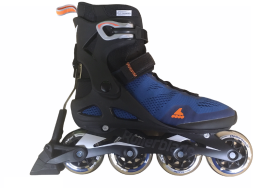 Kolečkové brusle Rollerblade MACROBLADE 84 ABT, Blue/Orange Velikost EUR: 42.5