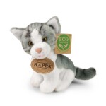 Plyšová kočka 11 cm sedící ECO-FRIENDLY, 6 druhů