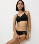 DELICATE DOREEN - Nostalgická podprsenka bez kostic pro větší velikosti Triumph BLACK 80F