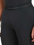 Pánské merino kalhoty ICEBREAKER Mens 125 ZoneKnit Leggings, Black velikost: XXL